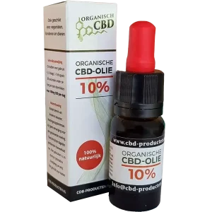 Organische CBD olie  10 % (1000 mg)  10 ml
