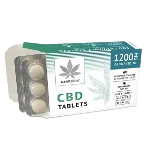 Cannaline  CBD 1200mg  20 Kauwtabletten