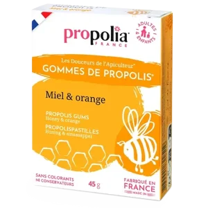 Propolia  Keel Pastilles  Honing Sinaasappel