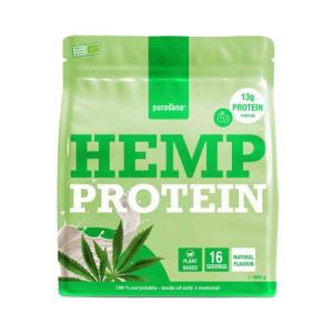 Purasana  Biologische hennep proteïne poeder  400 gram